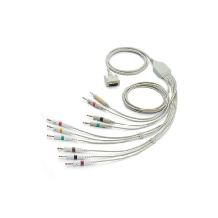 CABLE DE 10 PUNTAS PARA ELECTROS CP50 CP150 Y AT-1 AHA BANANA