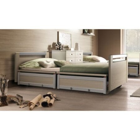 CAMA PARA CASA DE REPOSO ELECTRICACON 4 BARANDAS