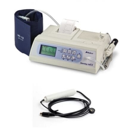 DIGITAL DOPPLER BI-DIRECCIONAL Y DOBLE CANAL C/1 TRANSDUCTOR 8MHz Y TRANSDUCTOR PPF