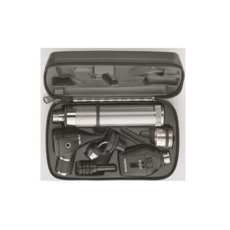 EQUIPO DIAGNOSTICO RECARGABLE HALOGENO 3.5v OFTALMO COAXIAL OTOSCOPIO 20000 RINOSCOPIO