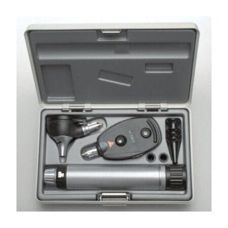 ESTUCHE DE DIAGNOSTICO HEINE OFTALMOSCOPIO Y OTOSCOPIO F.O. K180 M
