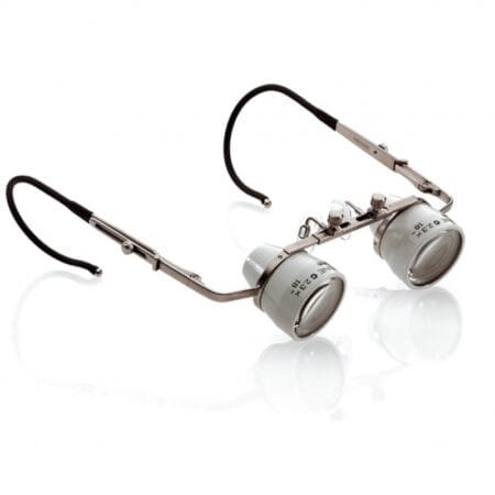 LUPA HEINE BINOCULAR C2.3X450MM EN MALETÍN