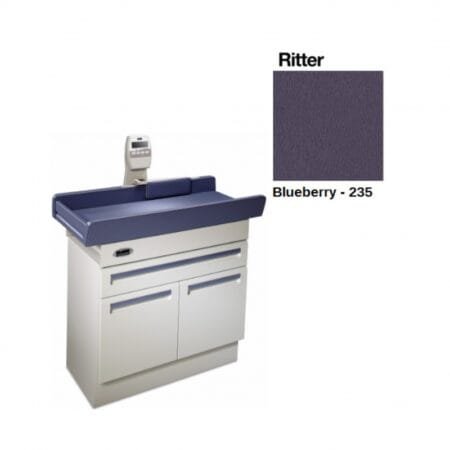 MESA PEDIÁTRICA MIDMARK CON BASCULA BLUEBERRY