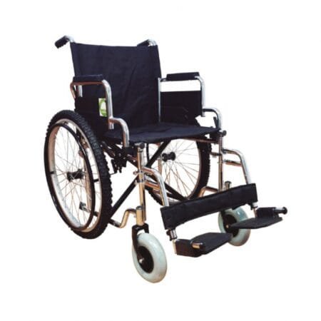 SILLA DE RUEDAS TT 20”CROMADA ABATIBLE/REMOV ALUMINIO NEUMATICA