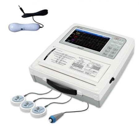 TOCOCARDIOGRAFO ALTA SENSIBILIDAD 1MHz CON ESTIMULADOR FETAL