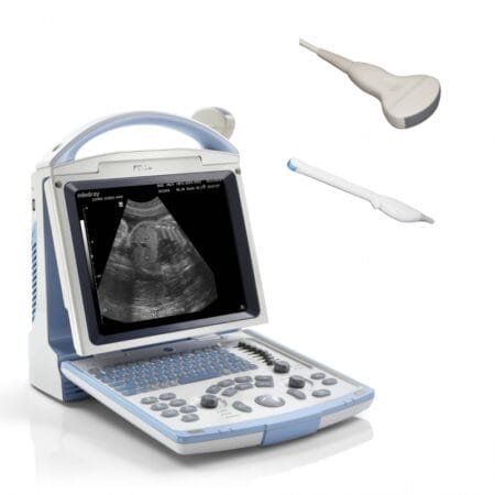 ULTRASONIDO DP10 PORTATIL MINDRAY C/ 2 TRANSDUCTORES CONVEXO Y ENDOCAVITARIO