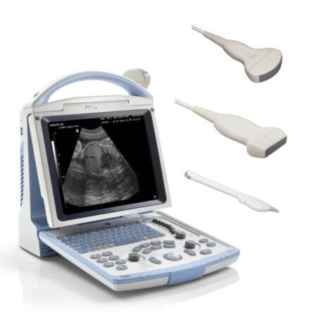 ULTRASONIDO DP10 PORTATIL MINDRAY C/ 3 TRANSDUCTORES CONVEXO, LINEAL Y ENDOCAVITARIO